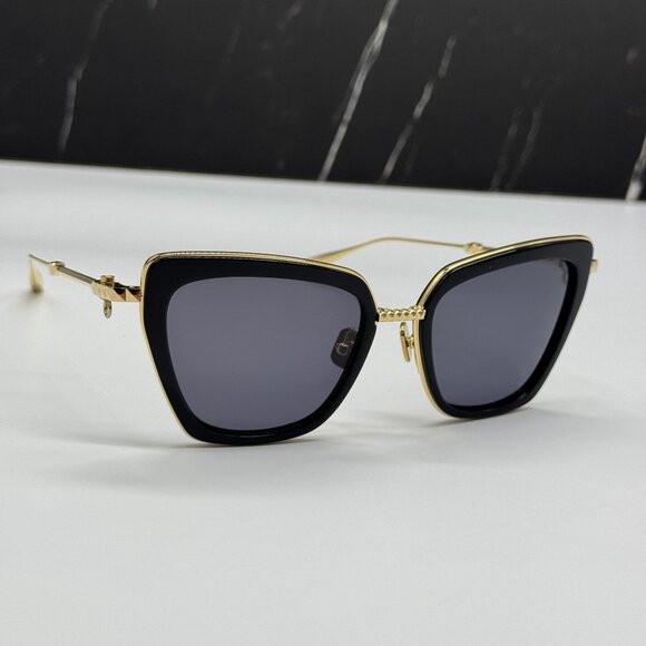 NEW VALENTINO VLS-165A BLACK GOLD BUTTERFLY SUNGLASSES VALENTINO main image 4